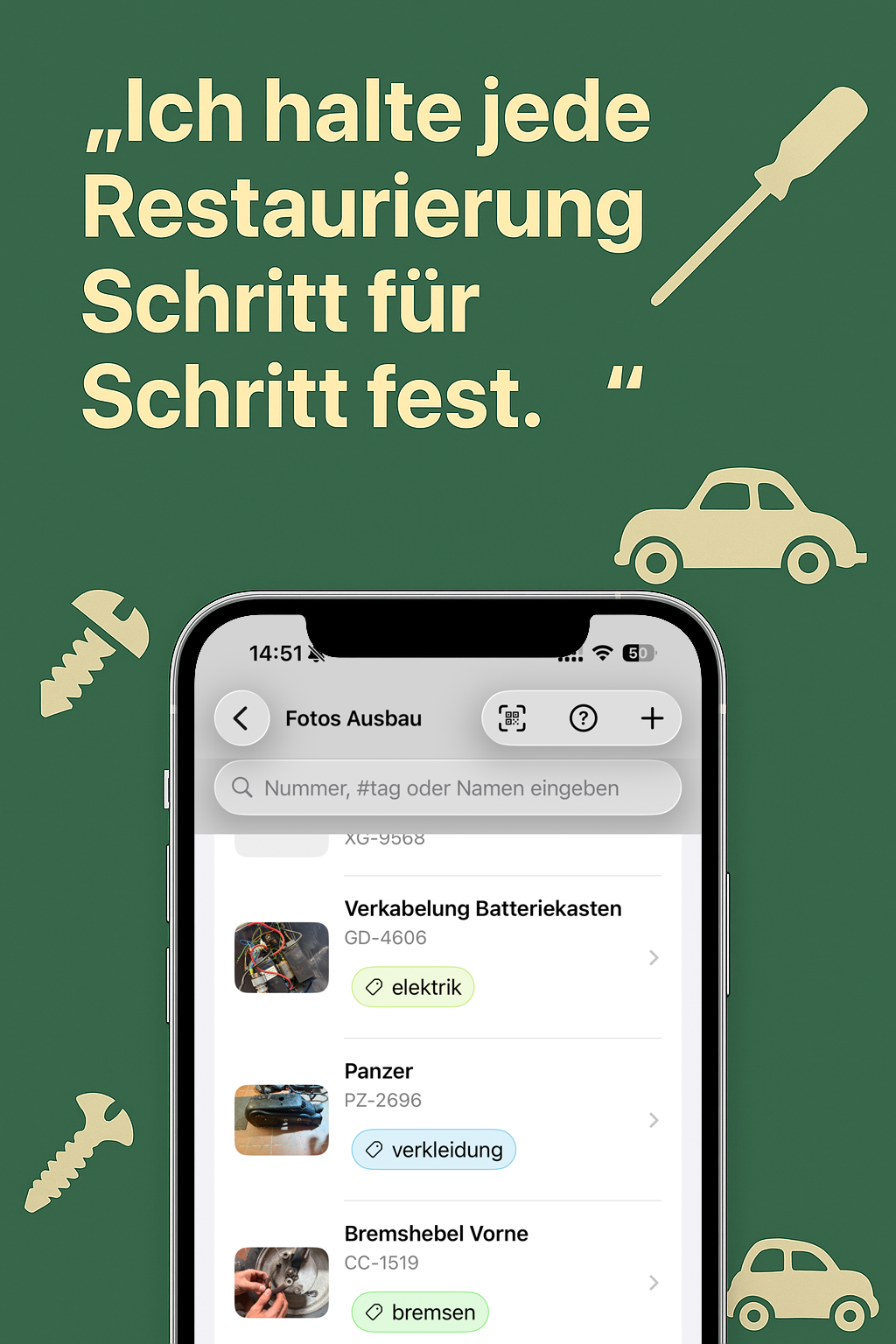 Fotodokumentation – Ausbau/Einbau